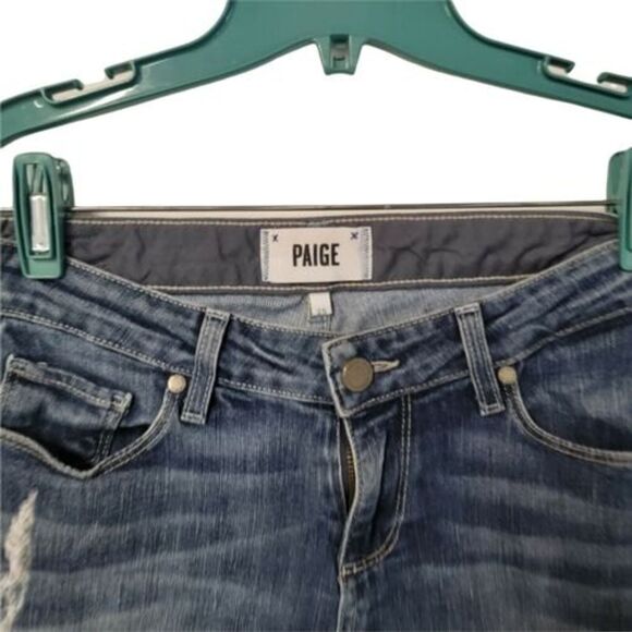 PAIGE Verdugo Cropped Jeans 30 - Picture 2 of 6